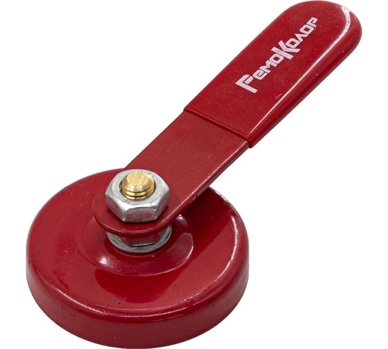 Изображение товара Клемма массы магнитная 200А, круглая, диаметр 55 мм, 16LBS/17 кг РемоКолор 73-0-208