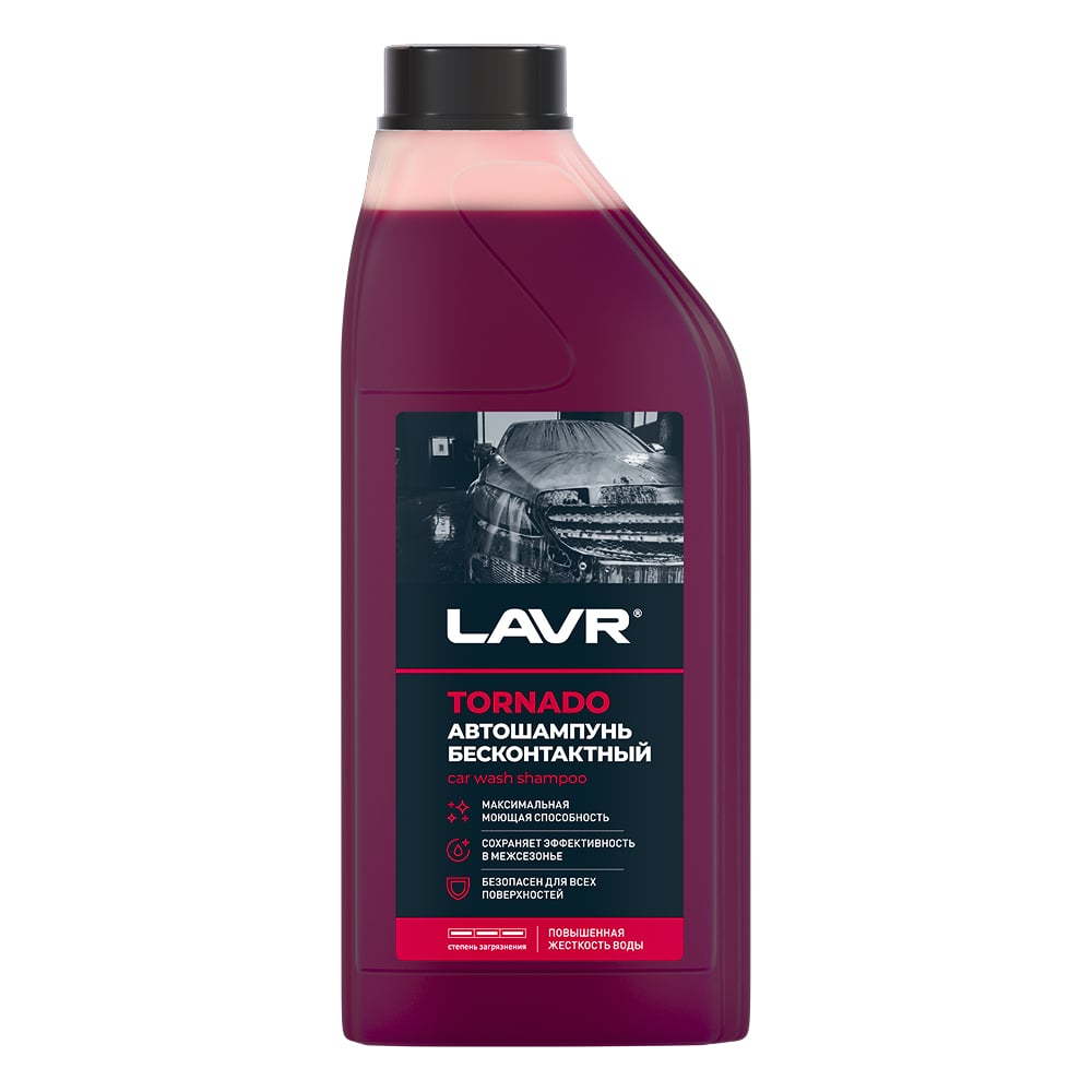 Изображение товара Автошампунь Tornado 1 л для бесконтактной мойки автохимия концентрат