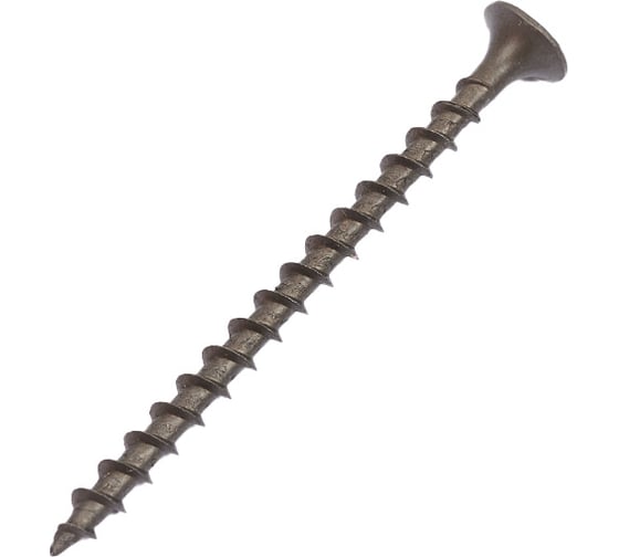 Изображение товара Саморез для ГКЛ STEELREX крупная резьба, оксид, 3,5x55 мм, 100 шт. 0103035055B400010032