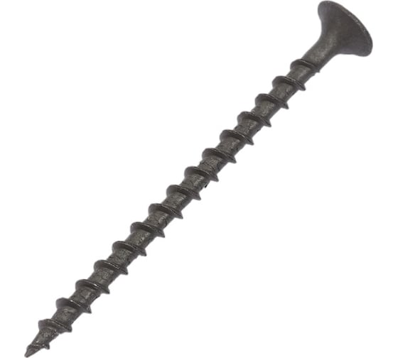 Изображение товара Саморез для ГКЛ STEELREX крупная резьба, оксид, 3,5x51 мм, 100 шт. 0103035051B400010032