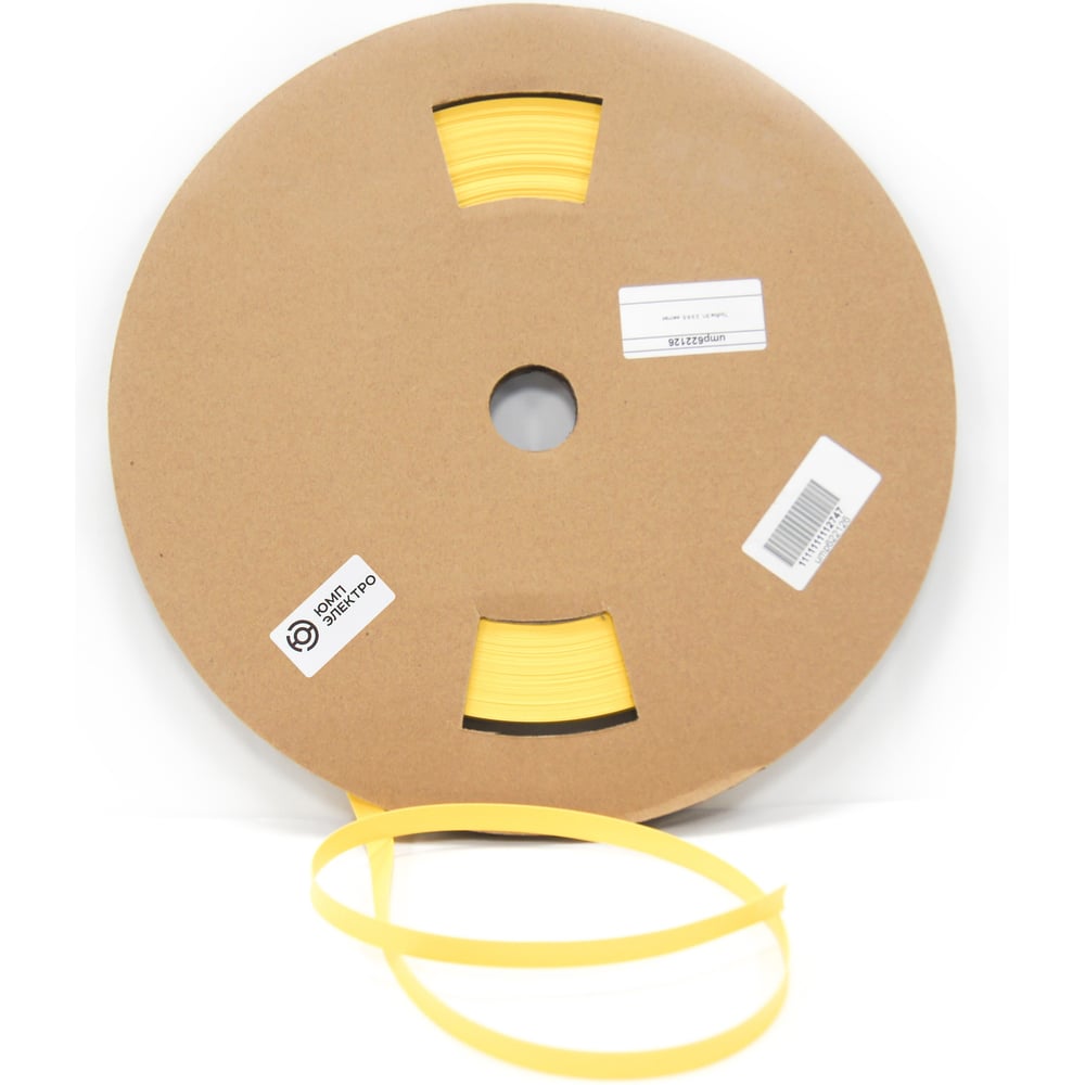 Изображение товара Термоусадочная трубка UMP ТТУ-нг-lszh 3/1 50м желтая для проводов