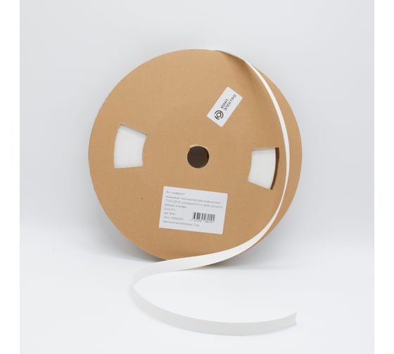 Изображение товара Термоусадочная плоская трубка для печати UMP ТТУ-нг-lszh 3/1 для провода 3.5-8.0 мм, белая, в рул. 50м. (3/8) ump622137