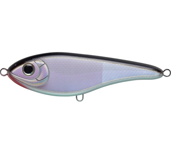 Изображение товара Воблер Strike Pro Джеркбейт Buster Jerk Shallow Runner, цвет: A010-EP Black Back Silver, (EG-048S#A0) EG-048S#A010-EP