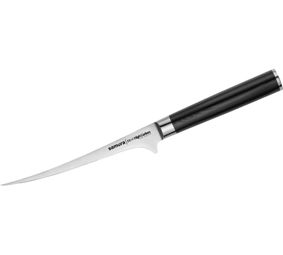 Изображение товара Малый филейный кухонный нож Samura Mo-V 139 мм, G-10 SM-0044/K