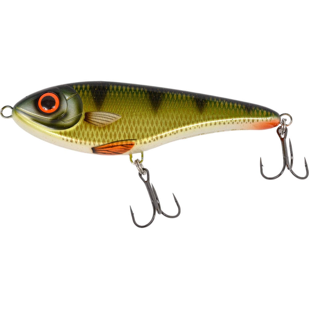 Воблер Strike Pro Джеркбейт Buster Jerk Shallow Runner, цвет: C382F Golden Perch EG-048S#C382F