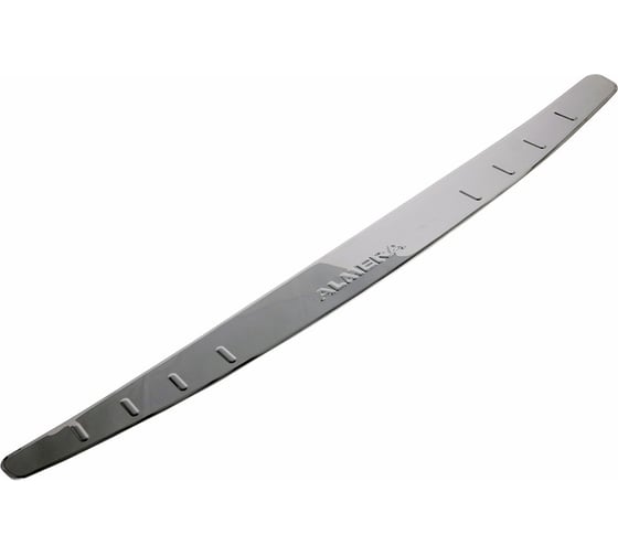 Изображение товара Накладка бампера декор DolleX NISSAN Almera 2014-н.в, штамп Almera нержавеющая сталь NBI-049