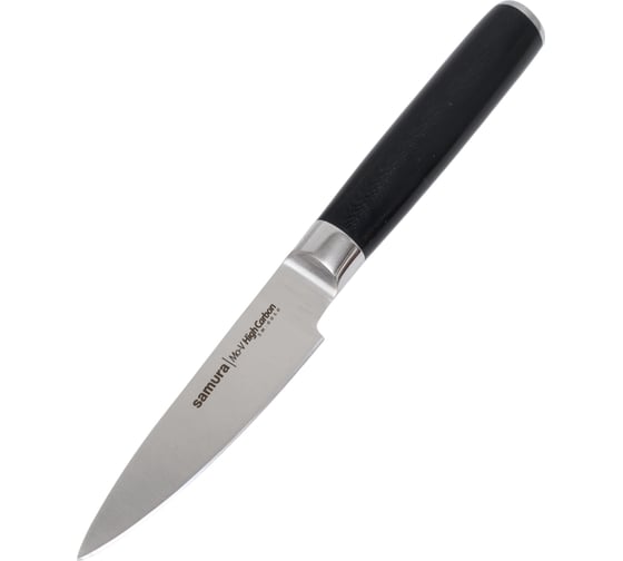 Изображение товара Кухонный овощной нож Samura Mo-V 90 мм, G-10 SM-0010/K