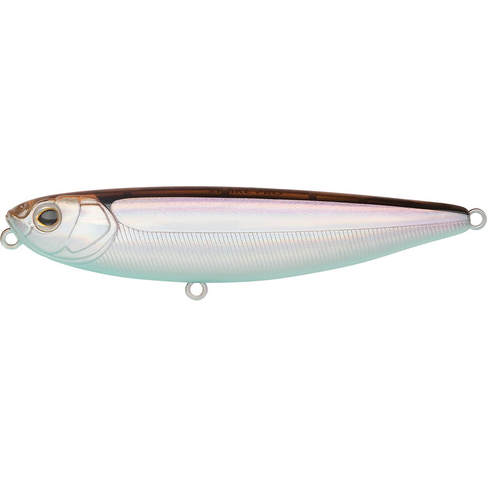 Изображение товара Воблер Strike Pro Water Strike 85, уокер, плавающий, A53-EP Silver Smelt UV