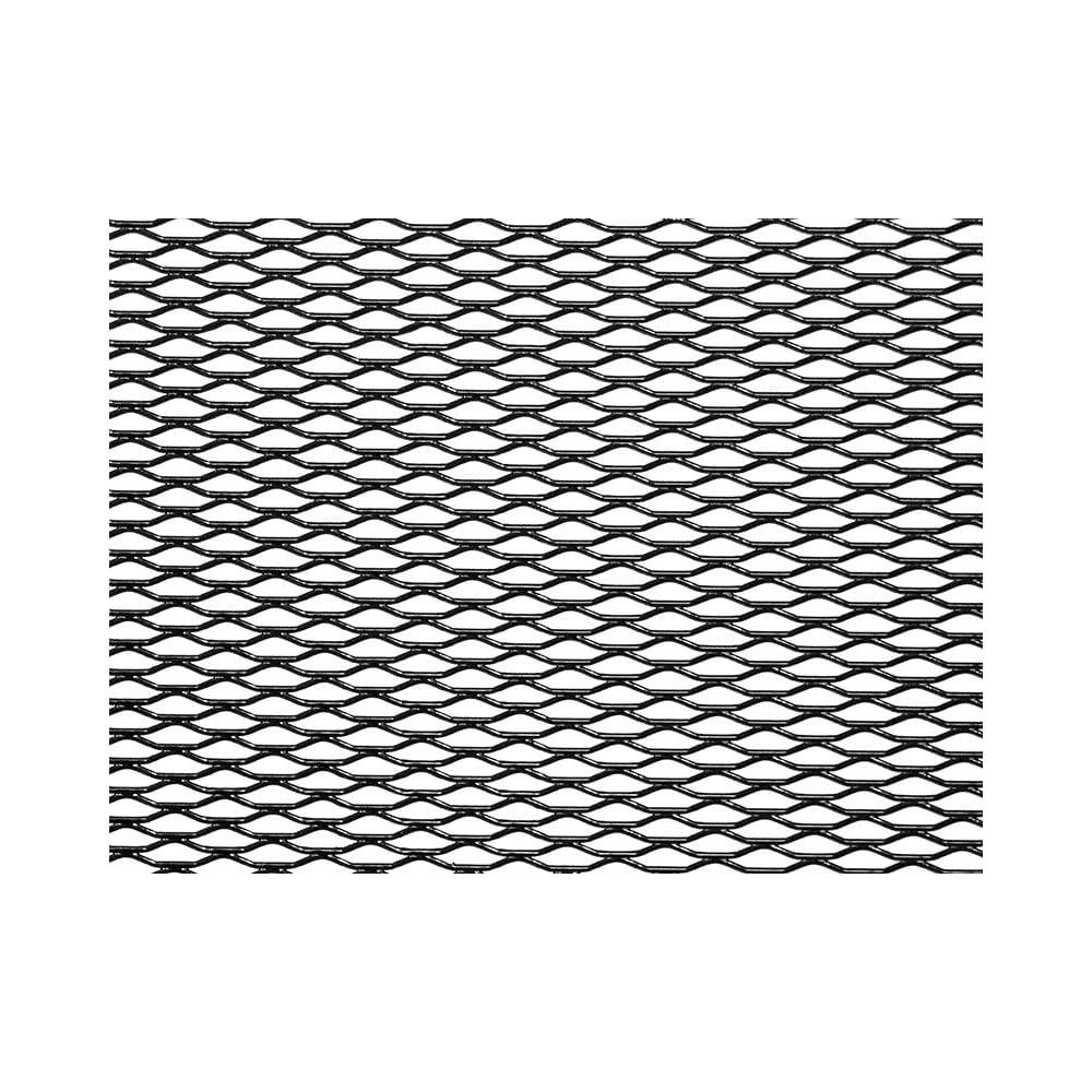 фото Облицовка радиатора dollex алюминий, 120 х 30 см, черная, ячейки 15 х 4,5мм dks-131