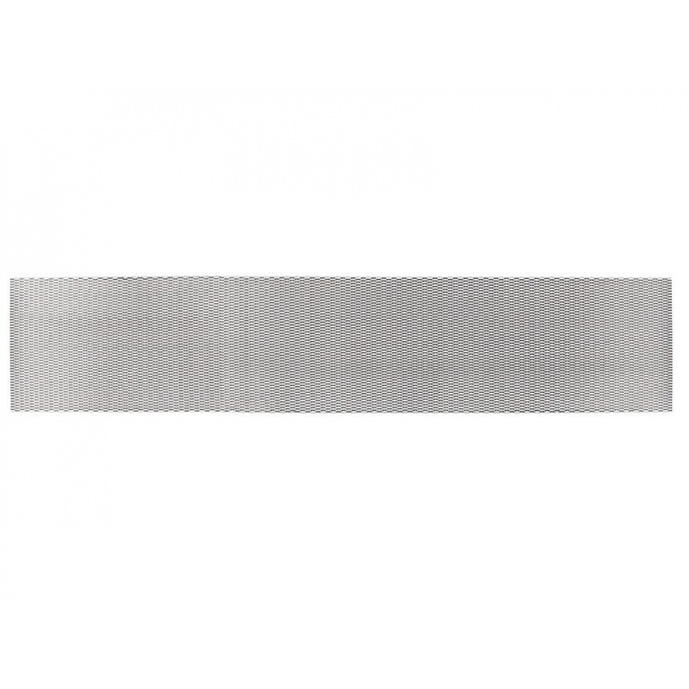 фото Облицовка радиатора dollex алюминий, 100 х 20 см, черная, ячейки 15 х 4,5мм dks-019
