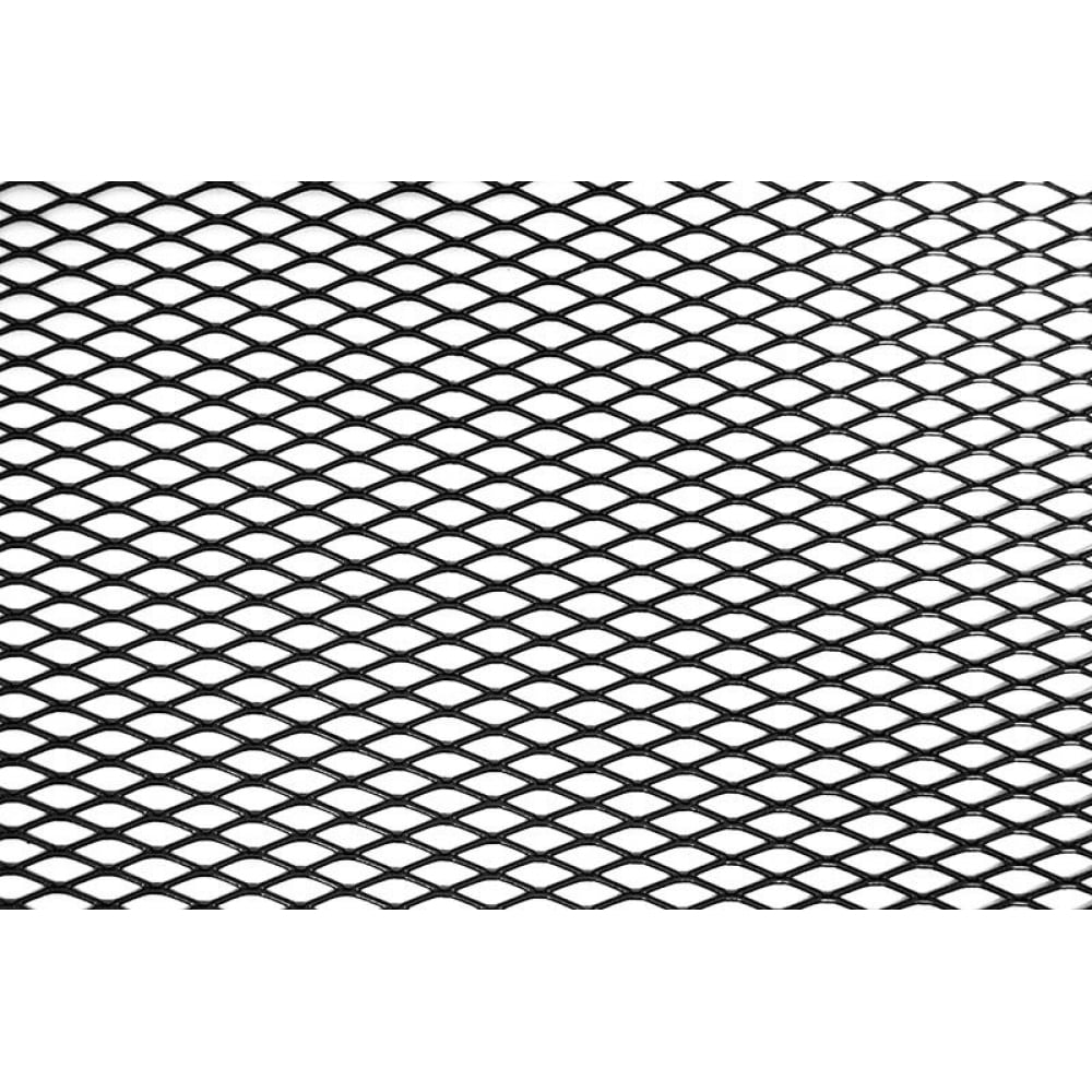 фото Облицовка радиатора dollex алюминий, 120 х 20 см, черная, ячейки 16 х 6мм dks-124