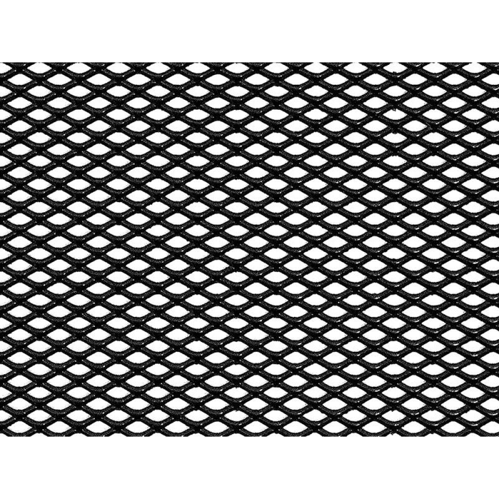 фото Облицовка радиатора dollex алюминий, 120 х 30 см, черная, ячейки 6 х 3,5мм dks-133