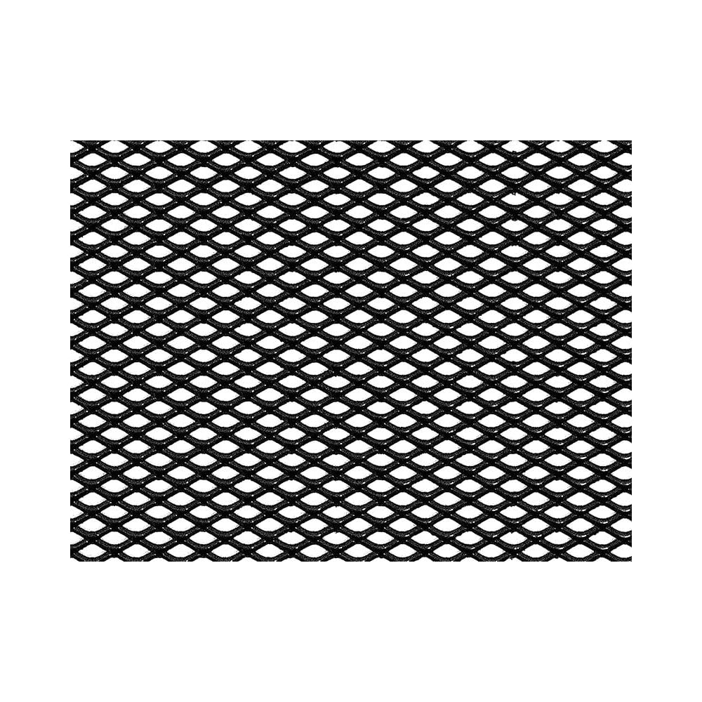 фото Облицовка радиатора dollex алюминий, 120 х 30 см, черная, ячейки 6 х 3,5мм dks-133