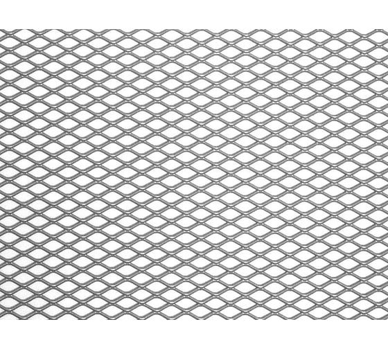 Изображение товара Облицовка радиатора DolleX алюминий, 120 х 30 см, серебро, ячейки 10 х 5,5мм DKS-135