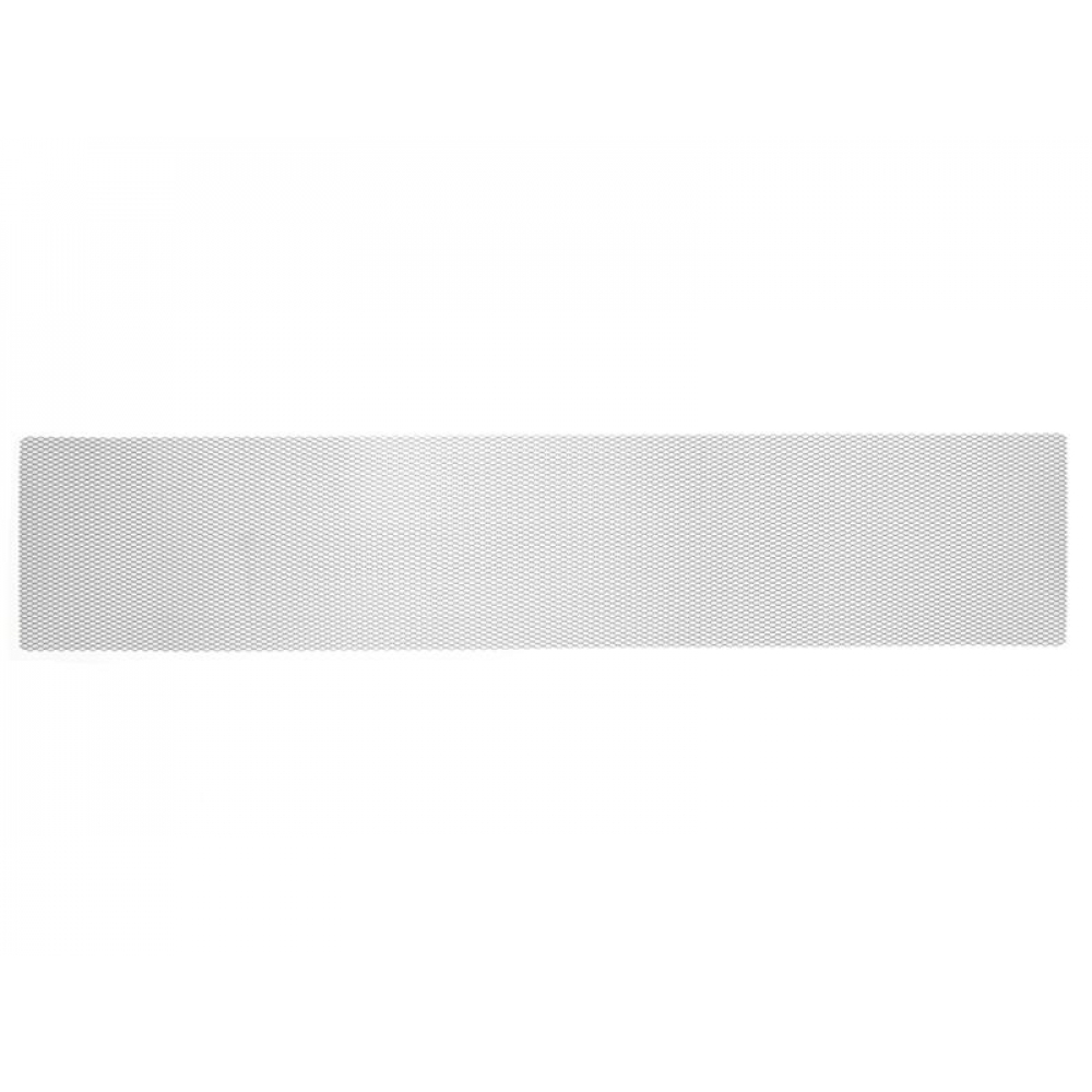 фото Облицовка радиатора dollex алюминий, 100 х 20 см, серебро, ячейки 10 х 5,5мм dks-008
