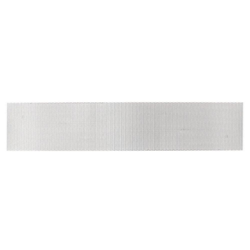 фото Облицовка радиатора dollex алюминий, 100 х 30 см, серебро, ячейки 15 х 4,5мм dks-020