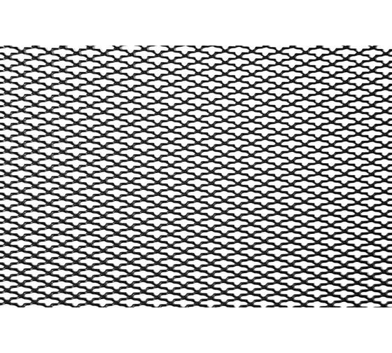 Изображение товара Облицовка радиатора DolleX алюминий, 100 х 30 см, черная, ячейки 15 х 6,5мм сомбреро DKS-050
