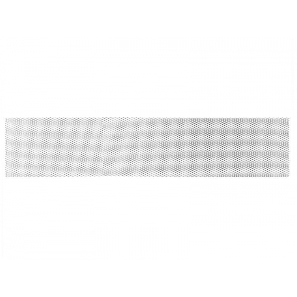 фото Облицовка радиатора dollex алюминий, 100 х 40 см, хром, ячейки 15 х 6,5мм сомбреро dks-028