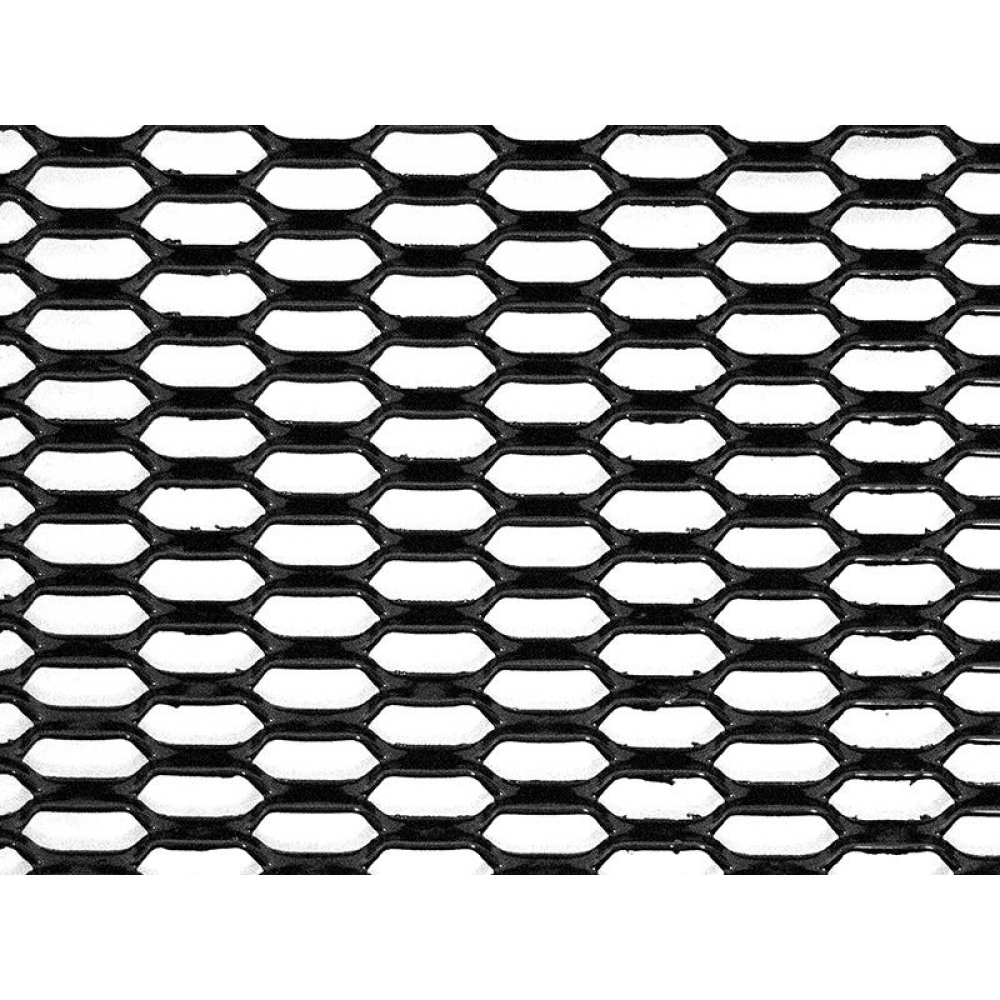 фото Облицовка радиатора dollex алюминий, 120 х 30 см, черная, ячейки 20 х 6мм сота dks-132