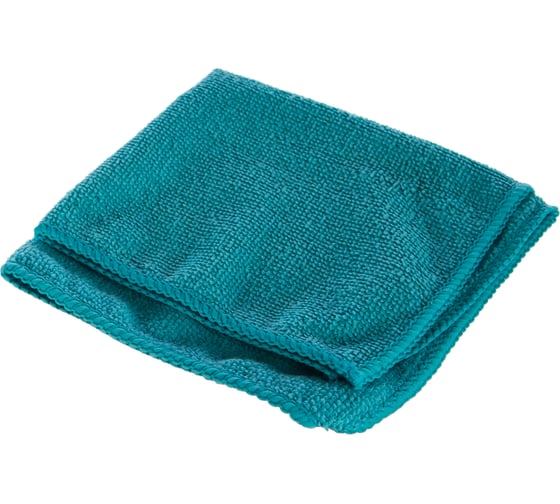 Изображение товара Салфетка из микрофибры DolleX 30х30 см синяя SPT-003