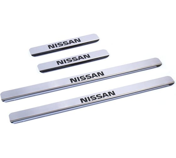 Изображение товара Накладки внутренних порогов DolleX NISSAN Qashqai, Teana, Note, Almera NPK-006