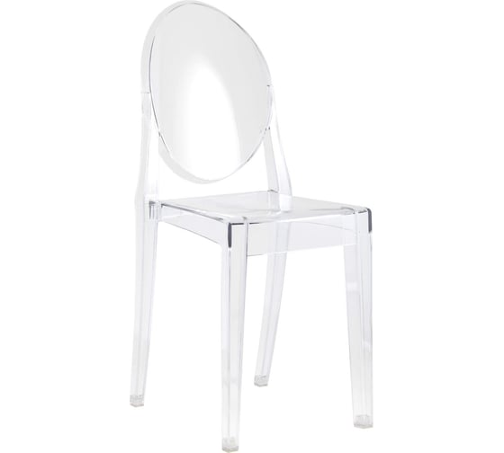 Изображение товара Обеденный стул для кухни Стул Груп victoria ghost new, пластик, прозрачный XH-8071 transp
