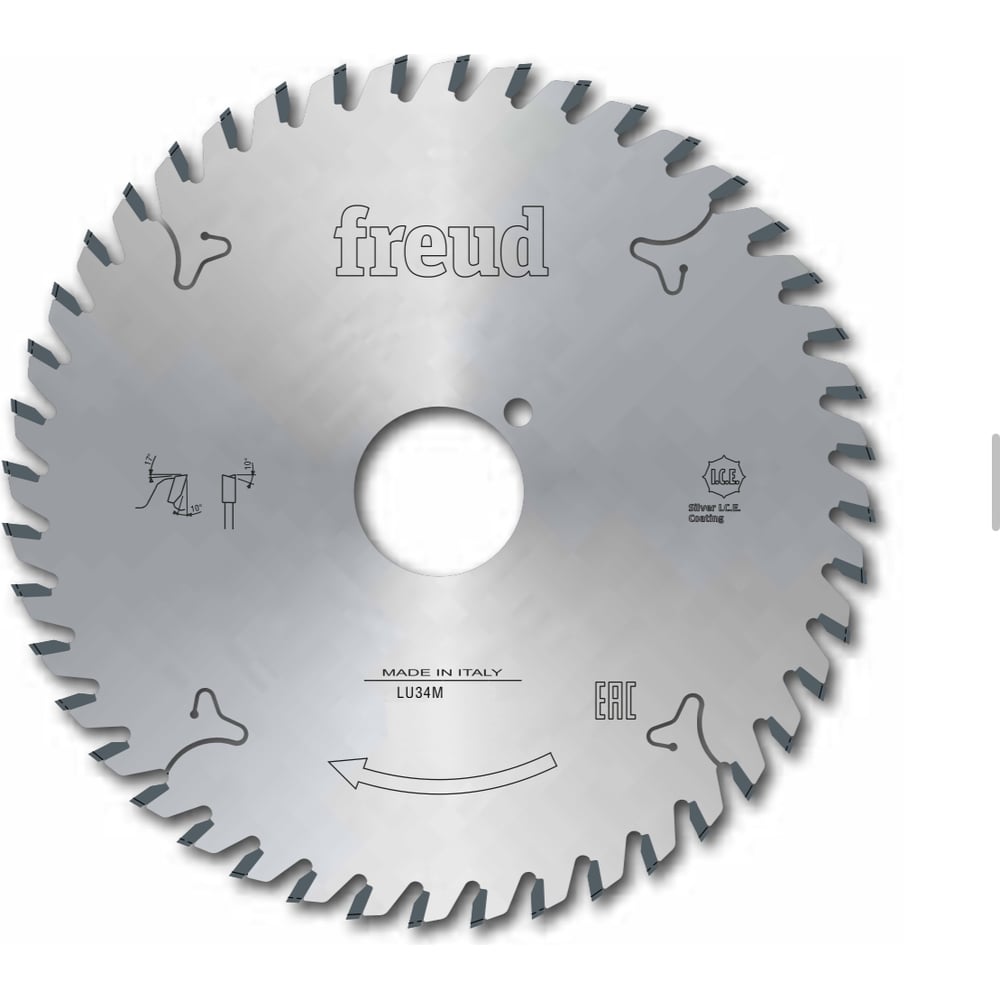 Пильный диск по дереву 120x4x30+1 мм, Z18, HM Freud Lu34M40AC3
