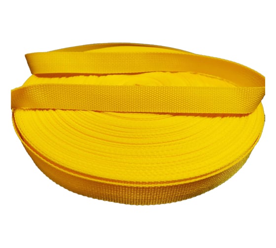 Изображение товара Ременная лента Эбис 25 мм, 50 м, желтая 200