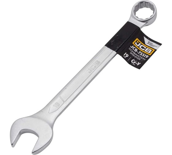 Изображение товара Ключ JCB комбинированный 19мм JCB-75519(57182)