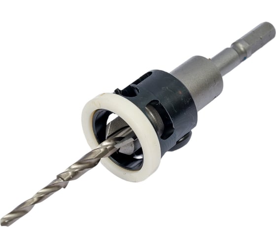 Изображение товара Зенковка 12 мм оправка коническая со ступенчатым сверлом (4.4-3.2 мм, HEX1/4) Festool CENTROTEC WPW AFP4404M