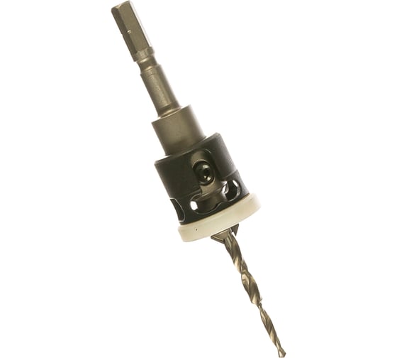 Изображение товара Зенковка 9.5 мм оправка коническая со ступенчатым сверлом (4-2.8 мм, HEX1/4) Festool CENTROTEC WPW AFP4004M