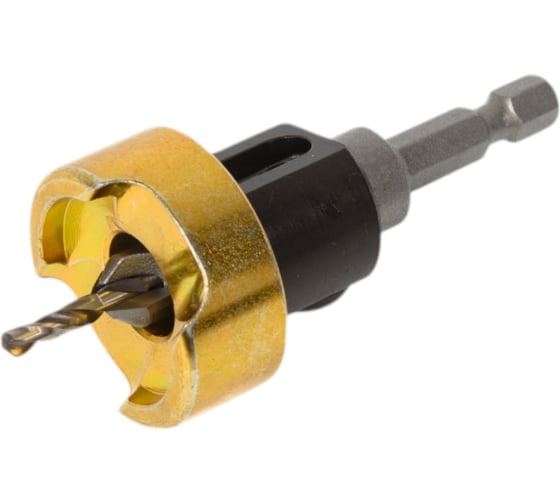 Изображение товара Зенковка оправка коническая со сверлом (3.2 мм, хвостовик HEX1/4) с ограничителем WPW ABB3204SC