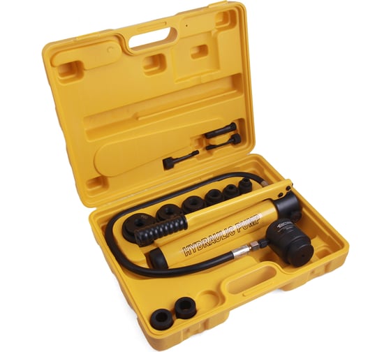 Изображение товара Пробойник Car-Tool ручной гидравлический 9 т, с насосом CT-0951