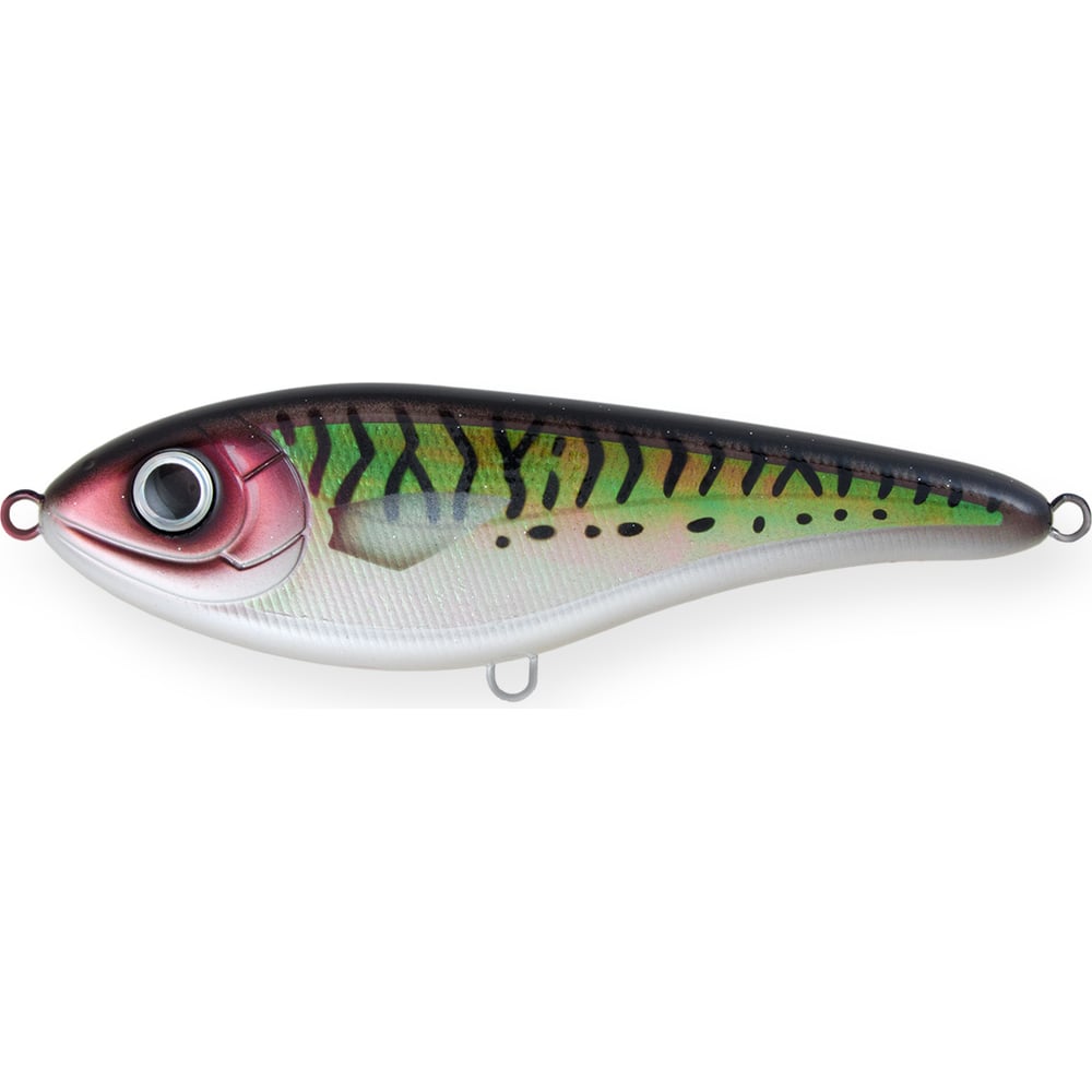 Изображение товара Воблер Strike Pro Джеркбейт Buster Jerk II Shallow Runner, цвет: C610-064 Mackerel Pearl EG-049#C6 EG-049#C610-064