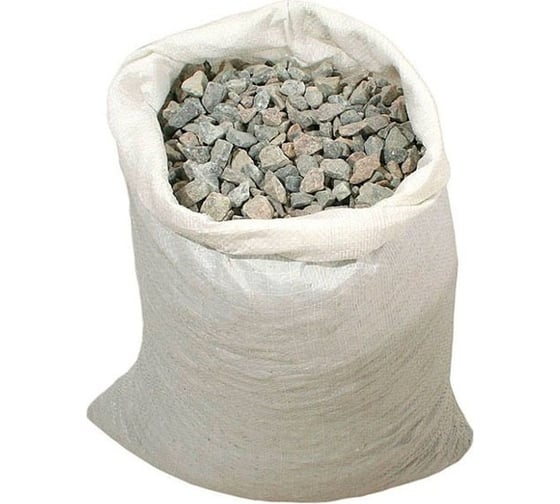Изображение товара Гранитный щебень ООО "АБЗ КАПОТНЯ" 5-20 мм, мешок 25 кг 1507 ЩГ0520025