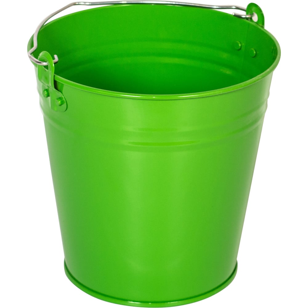 Изображение товара Оцинкованное ведро РемоКолор окрашенное 5л для сада и дома