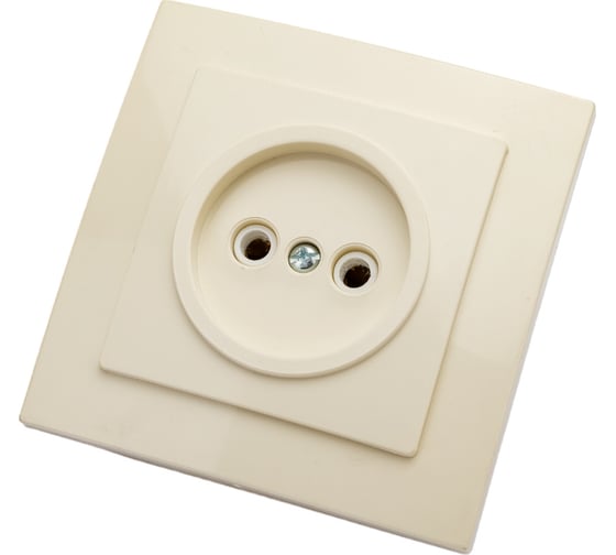 Изображение товара Розетка duwi с/п б/з 1-местная серия Palazzo, слоновая кость 26483 5