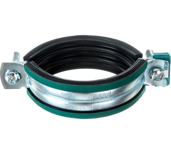 Изображение товара Оцинкованный хомут Walraven KSB2 с epdm, M8/10, 60-64 мм 3396064