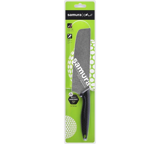 Изображение товара Кухонный нож накири Samura GOLF Stonewash 167 мм, AUS-8 SG-0043B/K