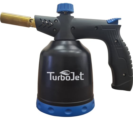 Изображение товара Паяльная лампа с пьезоподжигом (пластиковый корпус) Turbojet TJ420PL-B