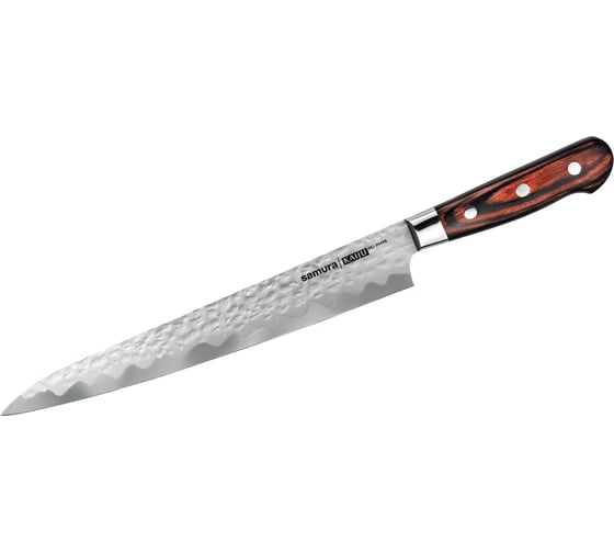 Изображение товара Кухонный нож Янагиба Samura KAIJU 240 мм, AUS-8, дерево, с больстером SKJ-0045B/K