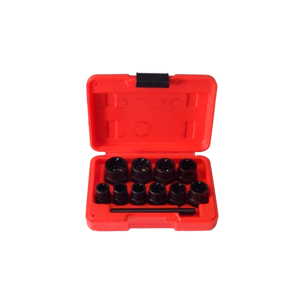Набор коротких головок-экстракторов AV Steel набор ключей шестигранных коротких startul pro 1 5 10 мм 9 шт с шаром pro 89409