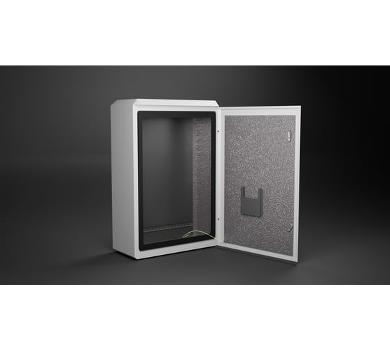 Изображение товара Термошкаф с монтажной панелью "Метком Групп" (ШхВхГ) 800x1200x400 мм, ТШ-16, без обогрева и вентиляции, без крепления ТШ-16-80.120.40-MK-3-3