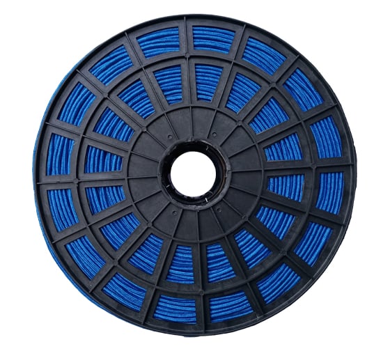 Изображение товара Плетеная веревка ЭБИС п/п 4 мм 500 м синяя 166