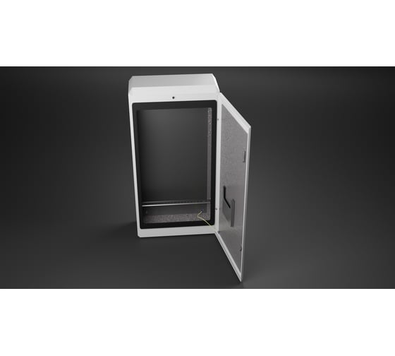 Изображение товара Термошкаф с монтажной панелью "Метком Групп" (ШхВхГ) 600x1200x300 мм, ТШ-5, без обогрева и вентиляции, без крепления ТШ-5-60.120.30-MK-3-3