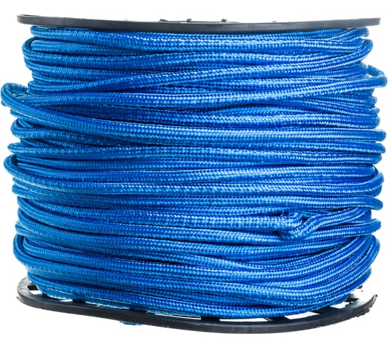 Изображение товара Плетеная веревка ЭБИС п/п 10 мм 200 м синяя 182