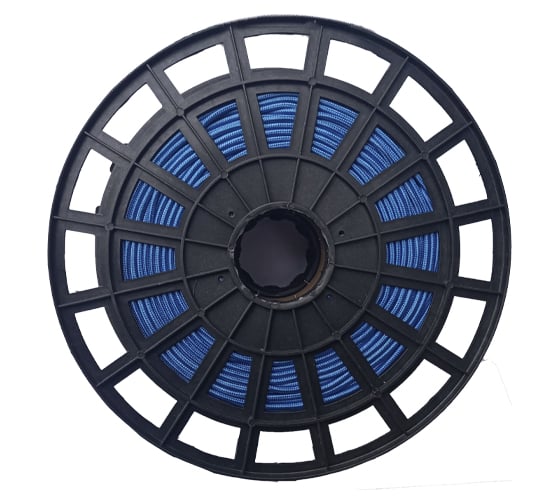Изображение товара Плетеная веревка ЭБИС п/п 5 мм 200 м синяя 170