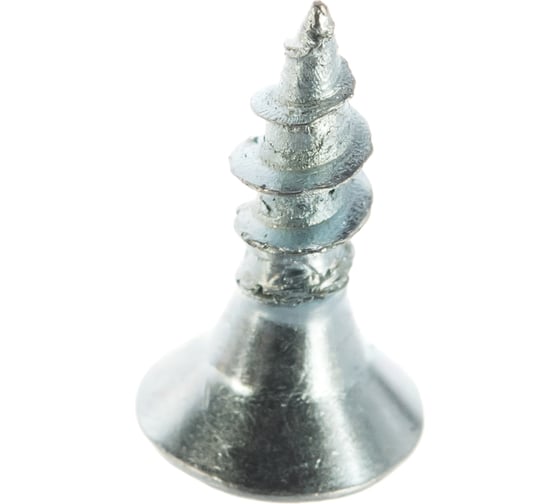 Изображение товара Саморез Стройметиз 3,0х10 универсальный, белый цинк уп. 500 шт. 2150213