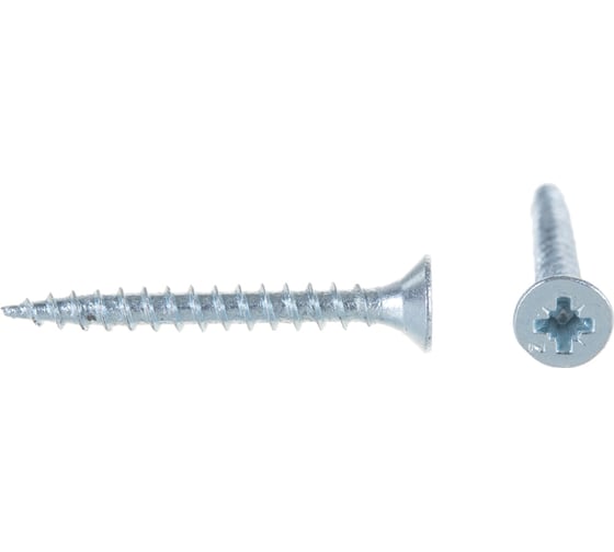 Изображение товара Саморез Стройметиз 3,0х25 универсальный, белый цинк уп. 2500 шт. 2150258