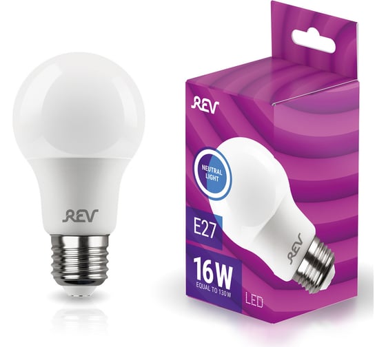 Изображение товара Светодиодная лампа REV A60 Е27 16W, 4000K 32403 4